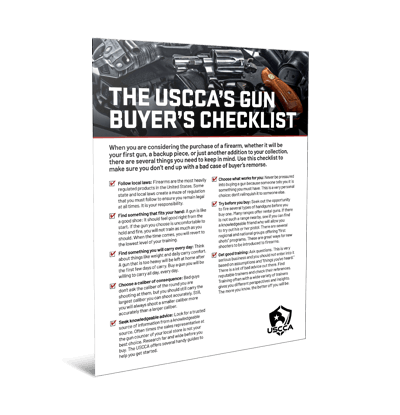 Gun-Buying Checklist